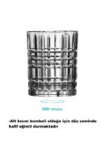 360 Dönen Kokteyl & Viski Bardağı 2'li Set - 300ml - Görsel 2