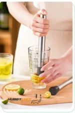 Profesyonel Mojito Tokmağı - Paslanmaz Çelik Kokteyl Ezici - Görsel 5