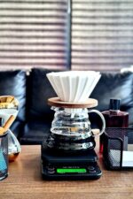 Kahve Demleme Seti - Dripper ve 3kg/0.1g Hassas Kahve Terazisi - Görsel 5