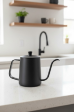 V60 Kahve Demleme Seti - 600ml Cam Servis & Dripper - Görsel 3