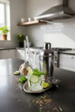 Paslanmaz Çelik Kokteyl Shaker - 500ml Klasik Karıştırıcı - Görsel 2