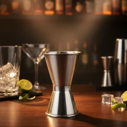 Kokteyl Bar Ölçeği 2/4 Cl - Paslanmaz Çelik Jigger