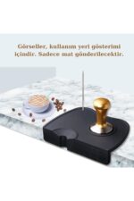 Espresso Tamper Silikon Matı - Kaymaz Barista Koruma Matı - Görsel 3